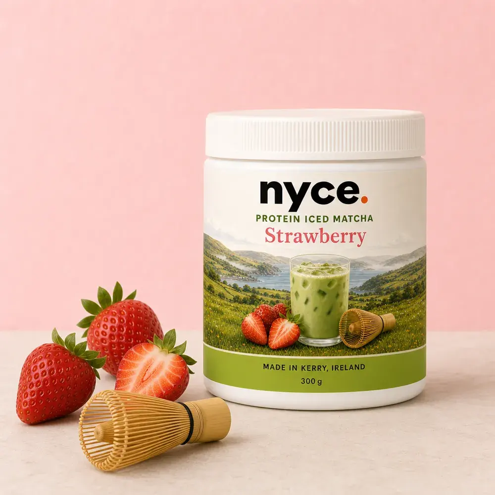 Protein Iced Matcha Latte - Strawberry