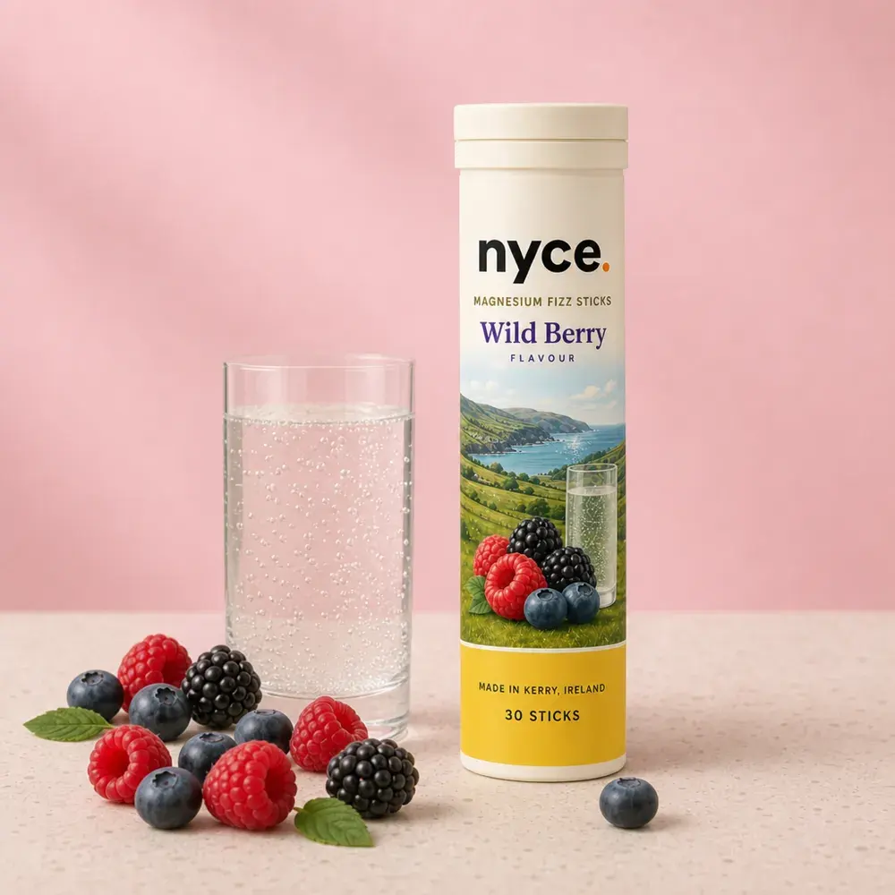 Magnesium Fizz Sticks - Wild Berry